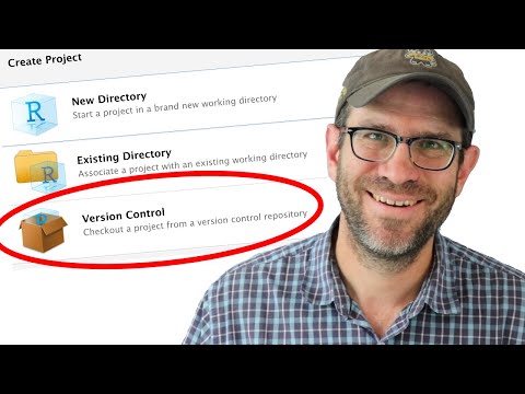 Integrating RStudio with a new or existing project on GitHub (CC120)