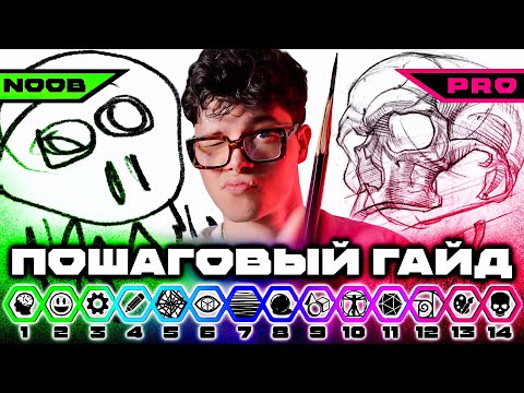 КАК НАУЧИТЬСЯ РИСОВАТЬ С НУЛЯ полный гайд для новичков от Владимира Лелякова