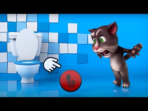 PUSH THE RED BUTTON PLEASE! | Talking Tom | Cartoons for Kids | WildBrain Zoo