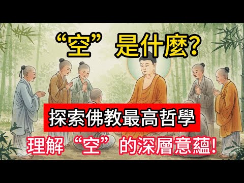 “空”是什麼？探索佛教最高哲學，理解“空”的深層意蘊!#佛學 #正能量 #菩提解脫道 #佛教文化 #佛教故事 #人生感悟