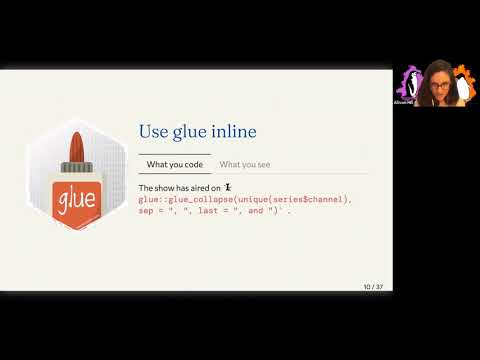 Making R Markdown Work Better for You by Alison Hill (3/24/2021)