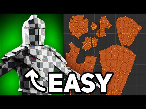 How to UV Unwrap Characters in Blender