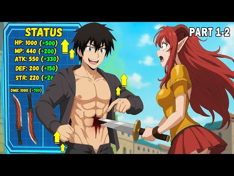 Every Time He Dies The System Improves His Stats And Inventory [#1-2] | Manhwa Recap