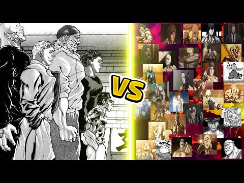 Baki Prisoners vs Kengan Ashura