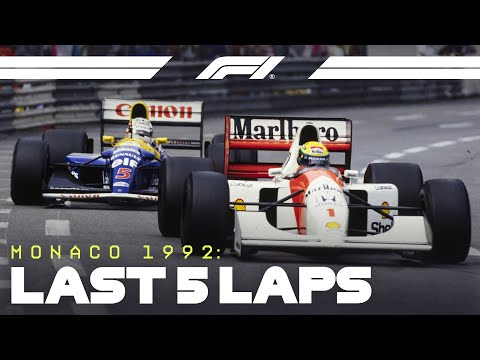 Mansell Hunts Down Senna | 1992 Monaco Grand Prix
