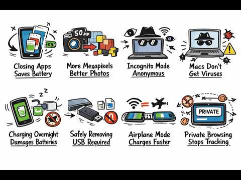 Every Tech Myth Explained Logically