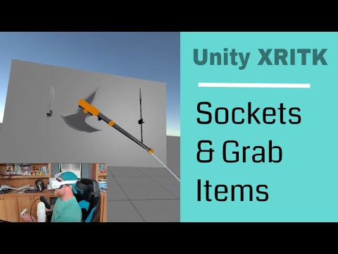 VR Sockets and Grabbable Items in Unity 6