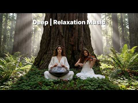 🌲 Forest Bathing | Deep Handpan & Soft Violin in Redwood National Park (1-Hour Healing)