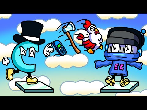 We Throw Axes, Chickens, and Nokias at Dumb Ragdolls!