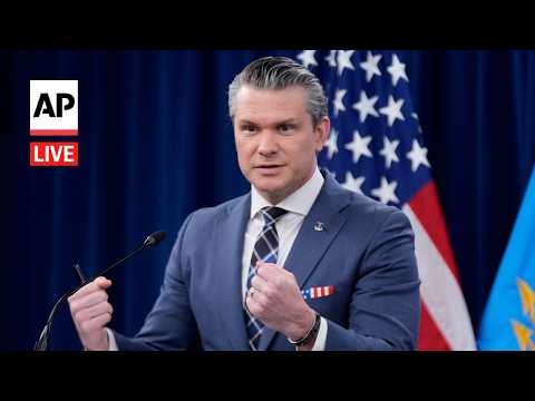 LIVE: Pete Hegseth holds Pentagon briefing as war with Iran intensifies