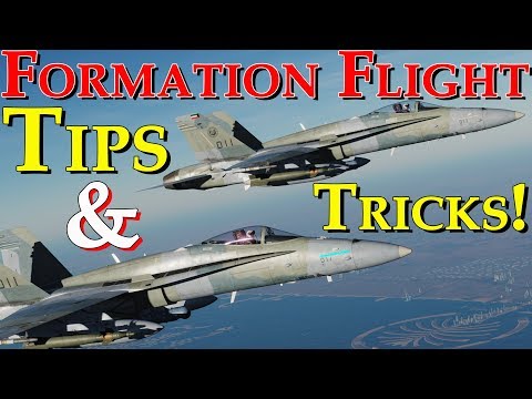 Formation Flying in DCS! Tips & Tricks + Discussion!
