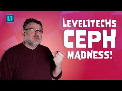 Ceph Shenanigans with Wendell! Broken Solidigm Firmware, Ceph on Consumer Drives, and more!