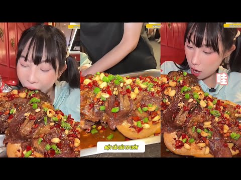 [Part 22] Corn for Sale | Mukbang 2 super big cow heads