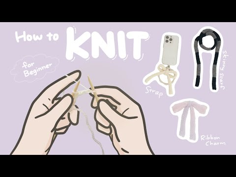 How to KNIT for beginner [ from Japan! ]