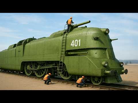 THE BIGGEST MILITARY LOCOMOTIVES EVER BUILT THAT YOU NEVER KNEW EXISTED!