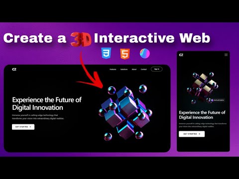 Build a Stunning 3D Website with HTML, CSS & Spline β Step-by-Step Tutorial