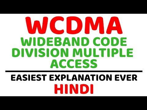 WCDMA (Wideband Code Division Multiple Access) l WCDMA Radio Network Architecture Explained in Hindi