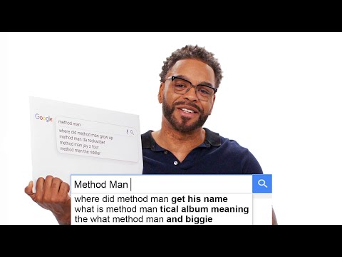 Method Man Answers The Web's Most Searched Questions | WIRED