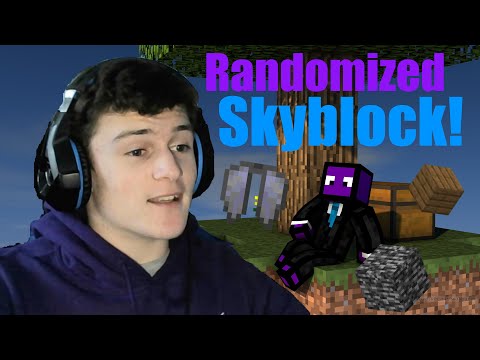 Randomized Skyblock! (Welcome to my channel)