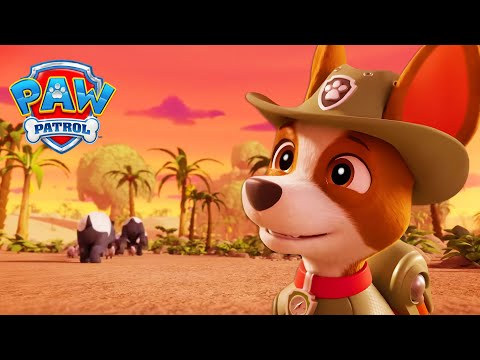 小克逃离踩踏！🐘 | Valiente - A Tracker Story | PAW Patrol 汪汪隊立大功 - 兒童卡通
