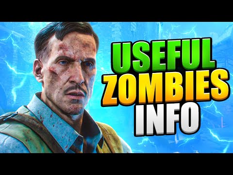 20 Minutes of USEFUL COD Zombies Information