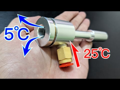 【Fun科學】惡魔急凍管(只要把空氣灌進去就瞬間變冷!!)