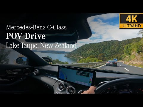 C-Class POV at Lake Taupo, New Zealand [4K]