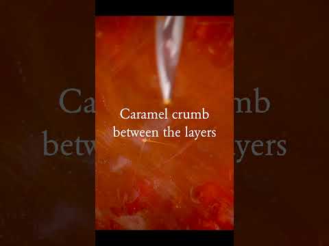 Secrets of the Perfect Amber Tarte Tatin 🍏🍯 (Recipe in Bio) #cinematic #frenchdessert #tartetatin