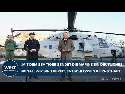 BUNDESWEHR PRÄSENTIERT SEA TIGER: Pistorius warnt vor Putins Marine – Aufrüstung nimmt Tempo auf!
