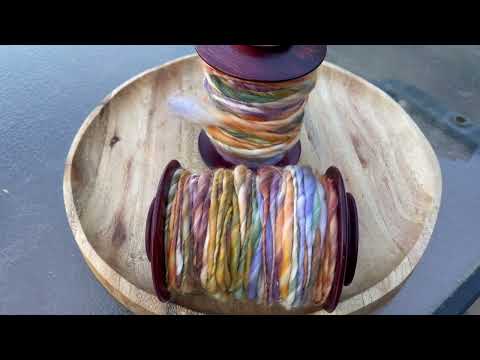 Art Yarn Part 1: How To Spin Thick and Thin…And What Do I Use For A Core?!