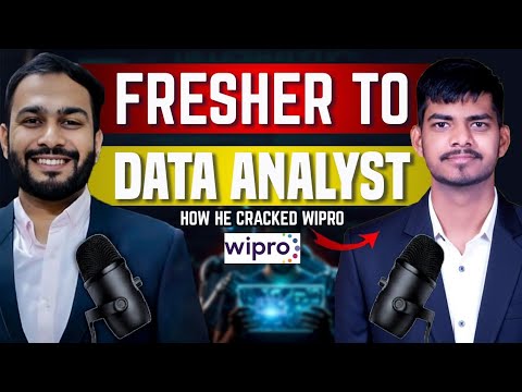 How This Fresher Cracked Wipro Data Analyst Role | Complete Step-by-Step Journey