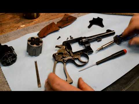 S&W 1917 Cylinder Swap and time.....Anvil 0110
