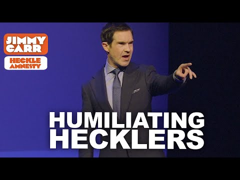 Just Jimmy Carr Humiliating Hecklers | Jimmy Carr Crowd Work
