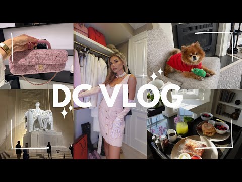 MY TOWNHOME AT THE ROSEWOOD D.C. & GEORGETOWN SHOPPING | Hermès, Dior, Chanel, LV 🍁 🍂 ☕️ 🛍