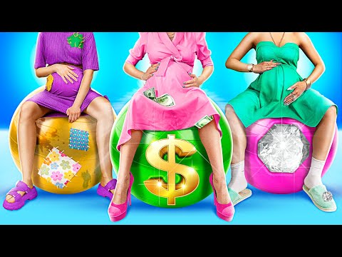 Poor vs. Rich vs. Super Rich During Pregnancy