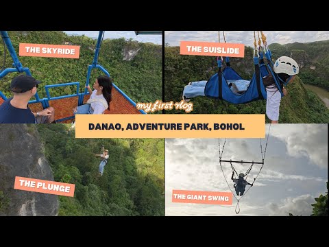 I Survived The Plunge 😱 | Extreme Rides at Danao Adventure Park, Bohol!