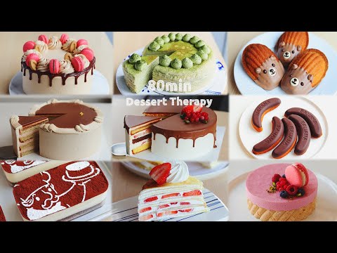 Peaceful Dessert Compilation (80 mins) | Baking Therapy with ENG SUB