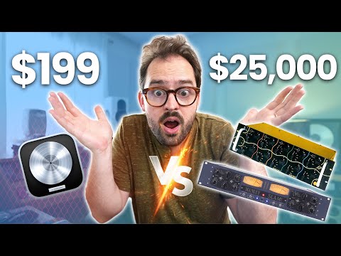 Stock Logic Pro 11 Plugins vs $25,000 of Analog Mastering Gear