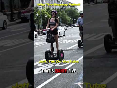 Overhyped & Overpriced: Why the Segway Actually Died #techfails #tech #techhistory #technews #fail