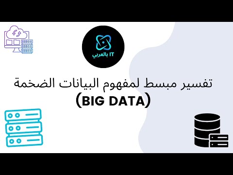 تفسير مبسط لمفهوم البيانات الضخمة | Simplified Explanation of Big Data
