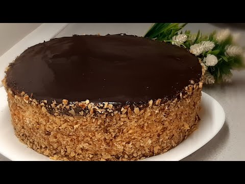 Первым делом приготовлю этот торт на НОВЫЙ ГОД ! Торт с ангельским вкусом " АЛЯ ПТИЧЬЕ МОЛОКО "  !