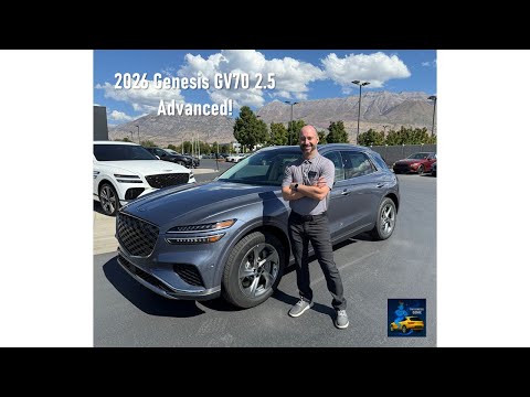 Full Tutorial of 2026 Genesis GV70 2.5 Advanced!!