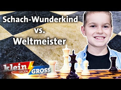 Erkennt Adam (9) mehr Schachpartien als Ex-Weltmeister Anatoli Karpow? | Klein gegen Groß