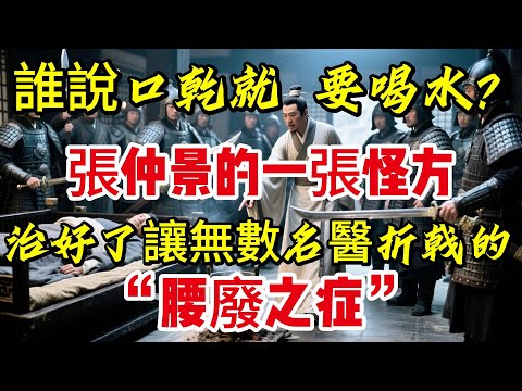 誰說口乾就要喝水？張仲景的一張怪方，治好了讓無數名醫折戟的“腰廢之症”|養生|健康人生|老年健康|打坐冥想|道家|佛教 |修心修行|禪悟人生 |南無阿彌陀佛|談佛道安