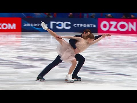 Василиса Кагановская - Максим Некрасов. Танцы на льду. Произвольный танец. Чемпионат России по фигур