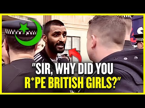 Tommy Robinson CONFRONTS Muslim Groomer in Front of Court Room, Then This Happens!
