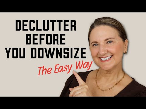 DECLUTTER with me THE EASY WAY for Over 50