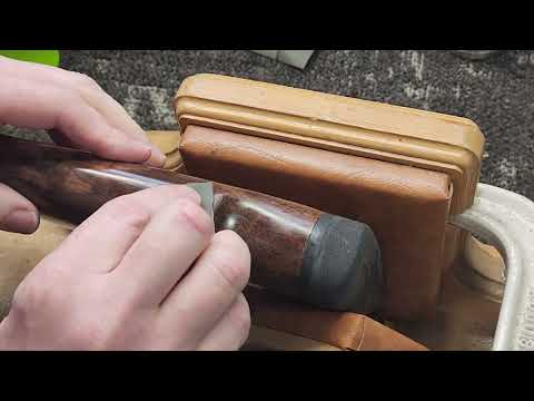 Raising and Repairing Wood Dents in Stock.