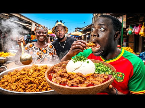 Trying Popular Street Foods In Northern Ghana For The First Time - Tamale😳🇬🇭
