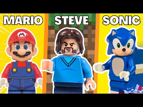 I Built Every Video Game Movie in LEGO!